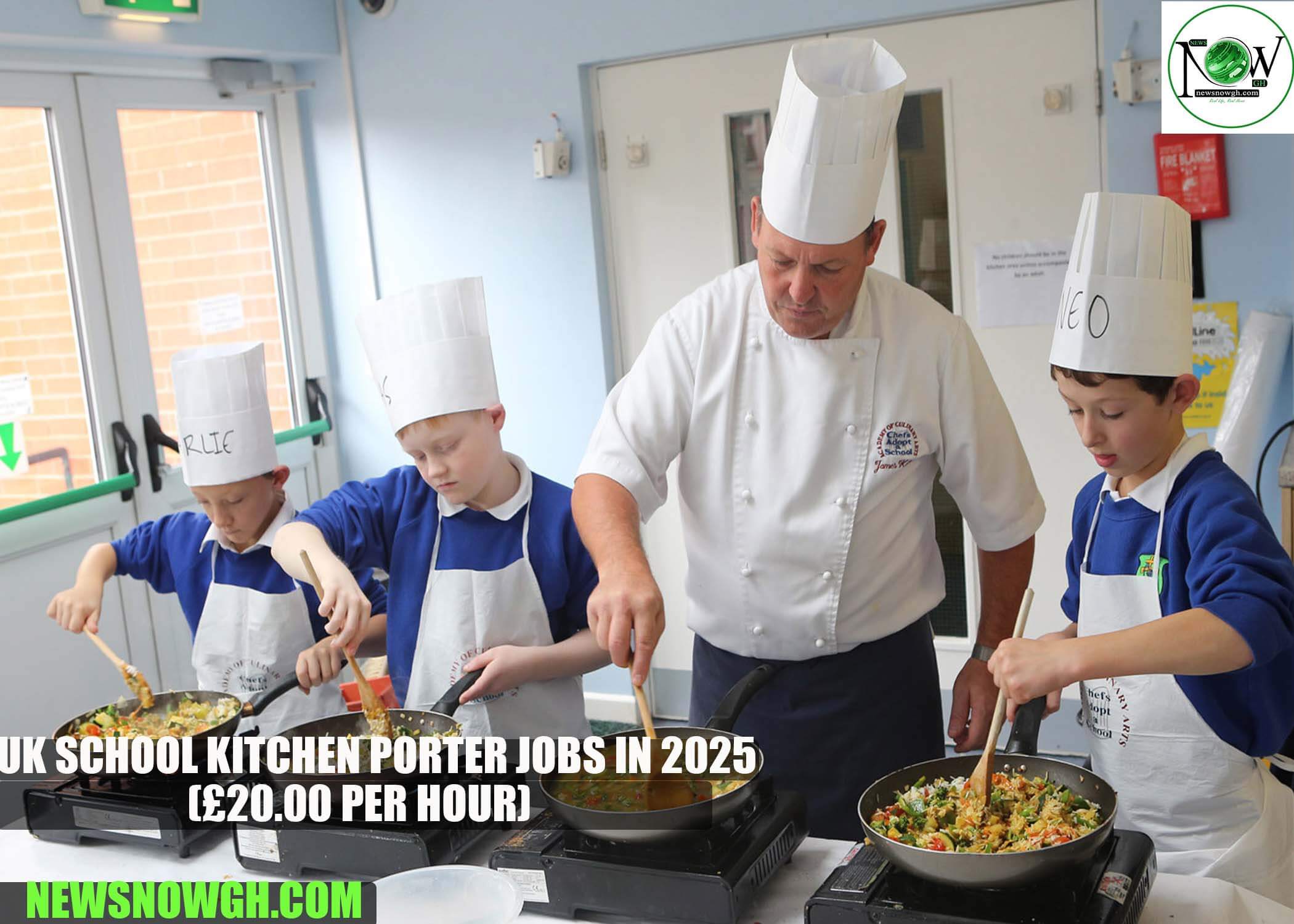 UK School Kitchen Porter Jobs in 2025
