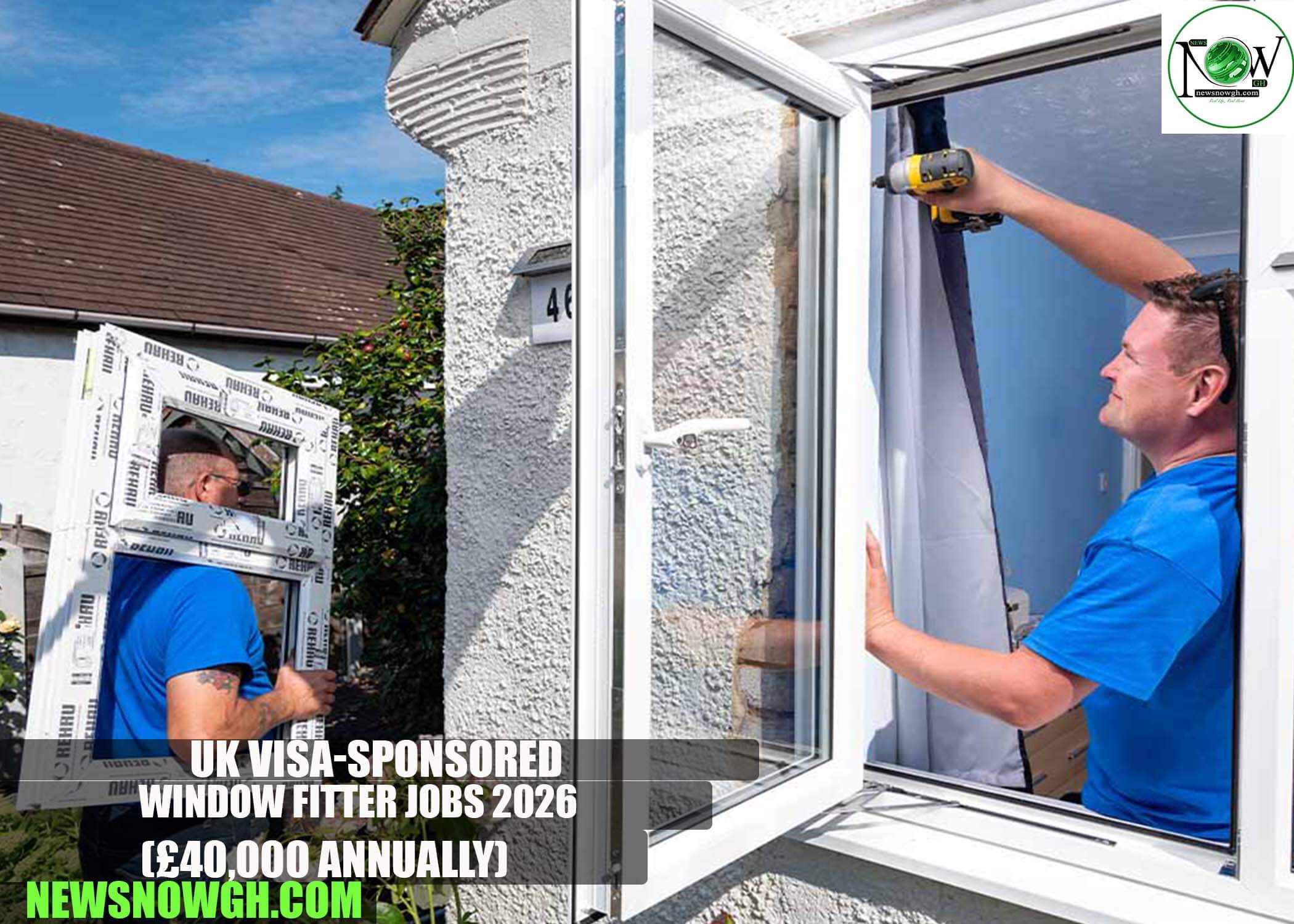 UK Visa-Sponsored Window Fitter Jobs