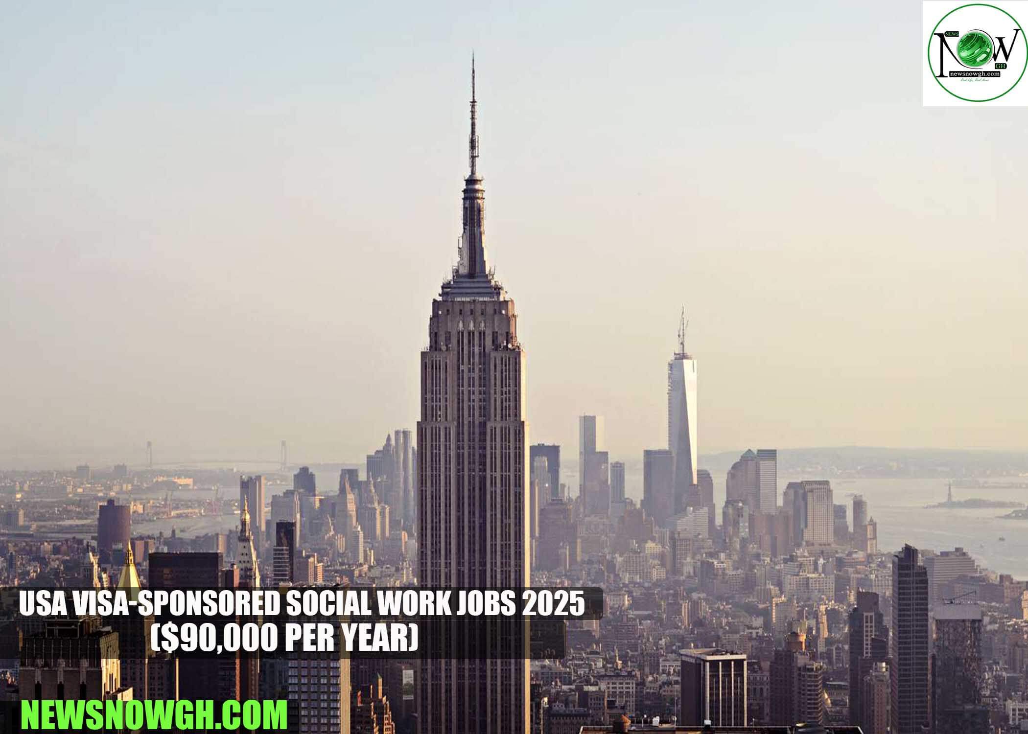 USA Visa-Sponsored Social Work Jobs 2025