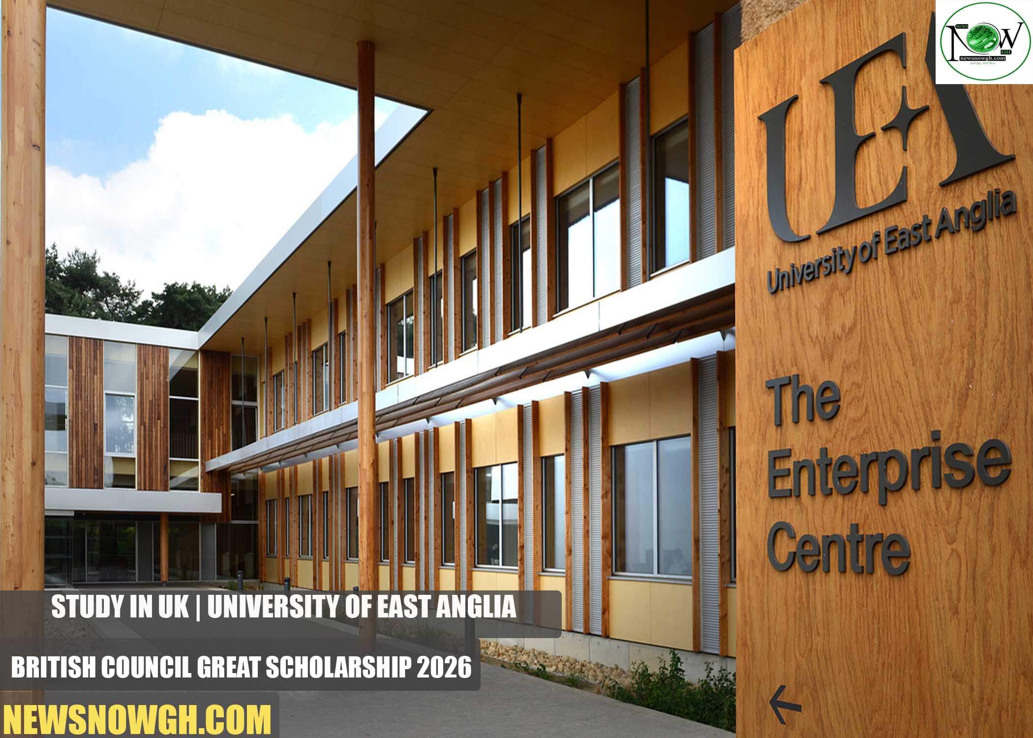 University of East Anglia British Council GREAT Scholarship