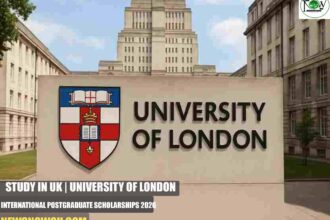 University of London International Postgraduate Scholarships