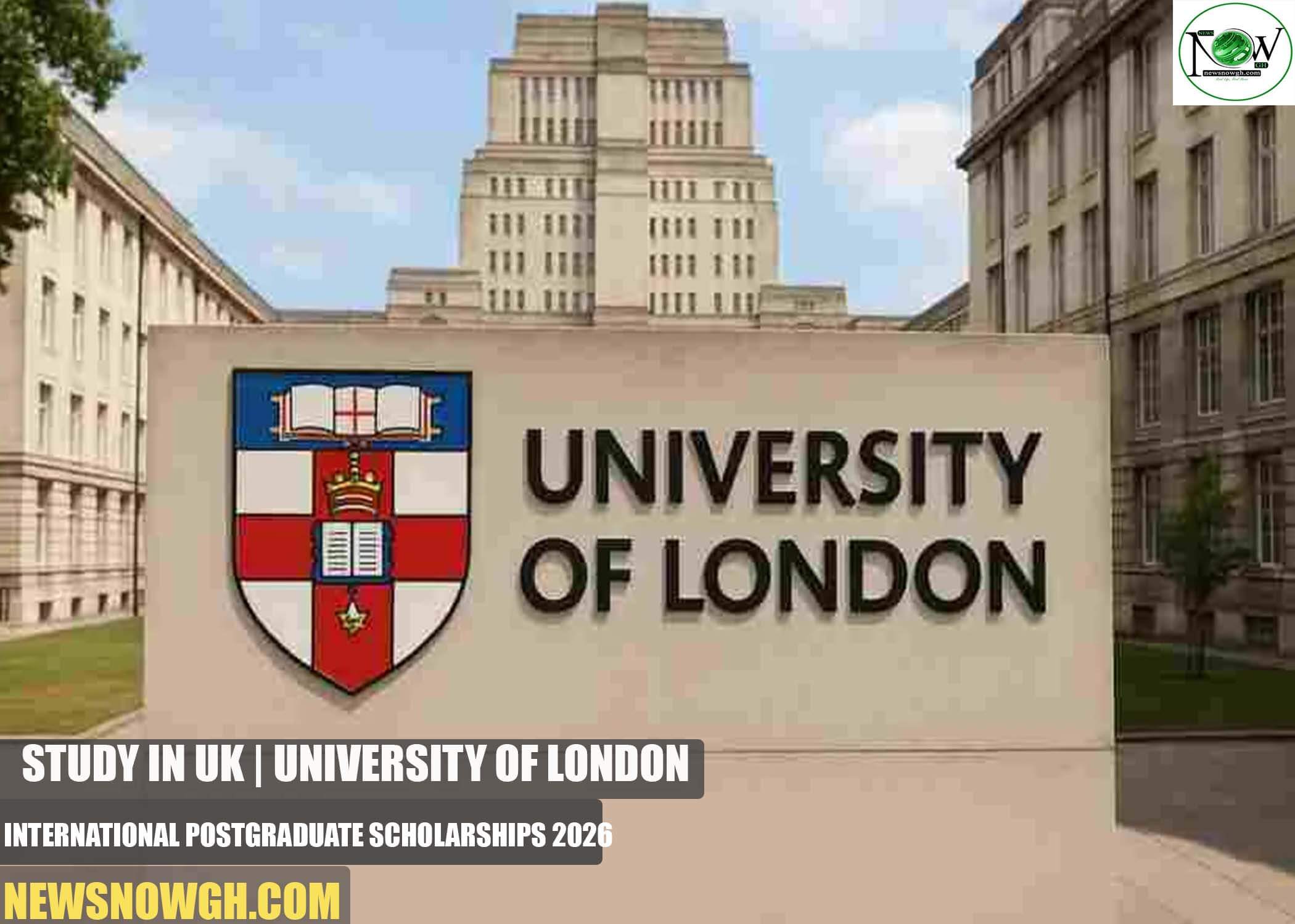 University of London International Postgraduate Scholarships