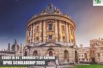 University of Oxford DPhil Scholarship