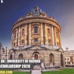 University of Oxford DPhil Scholarship