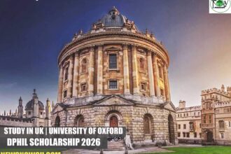 University of Oxford DPhil Scholarship