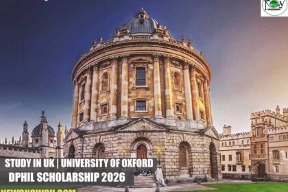 University of Oxford DPhil Scholarship