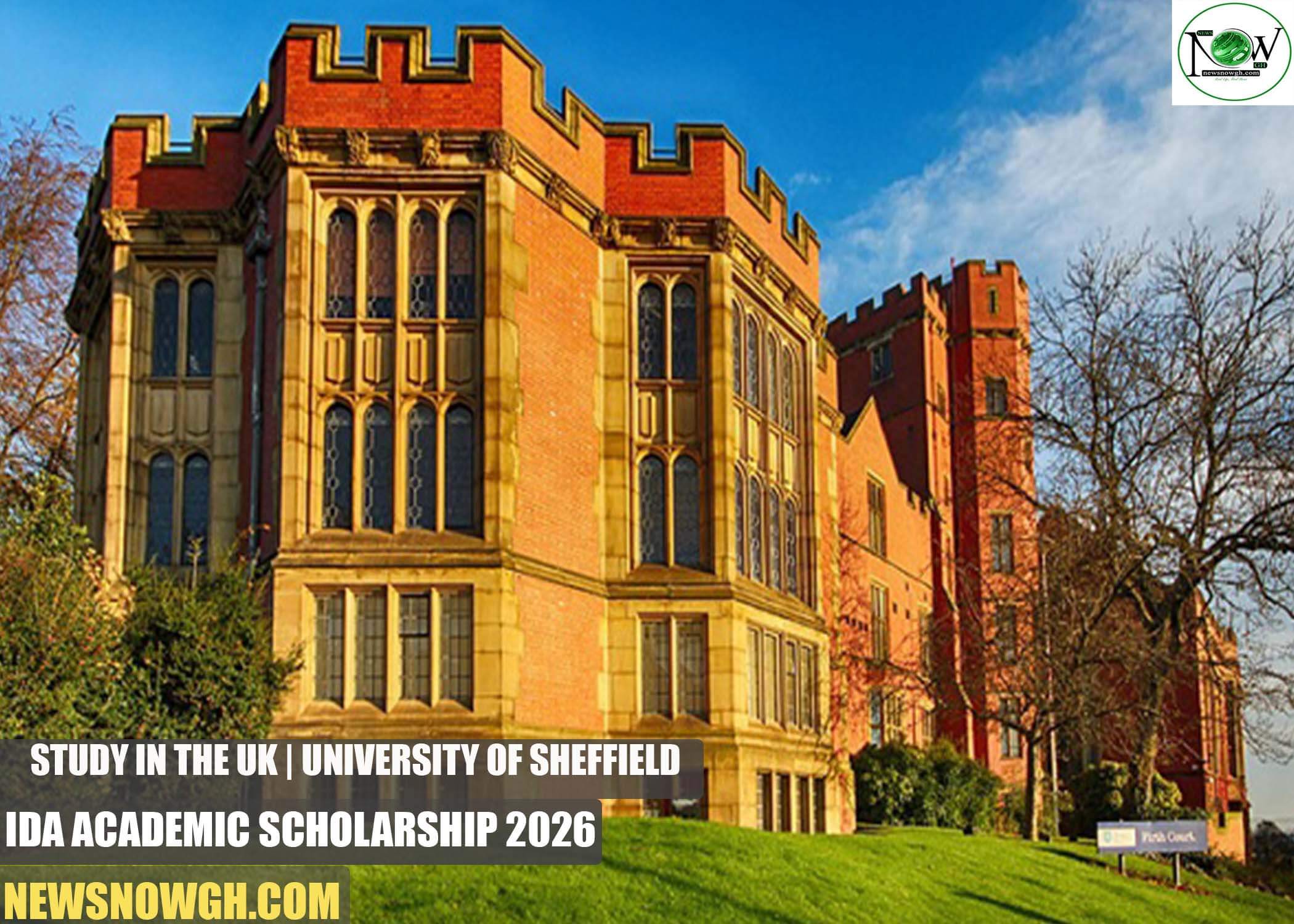 University of Sheffield IDA Academic Scholarship