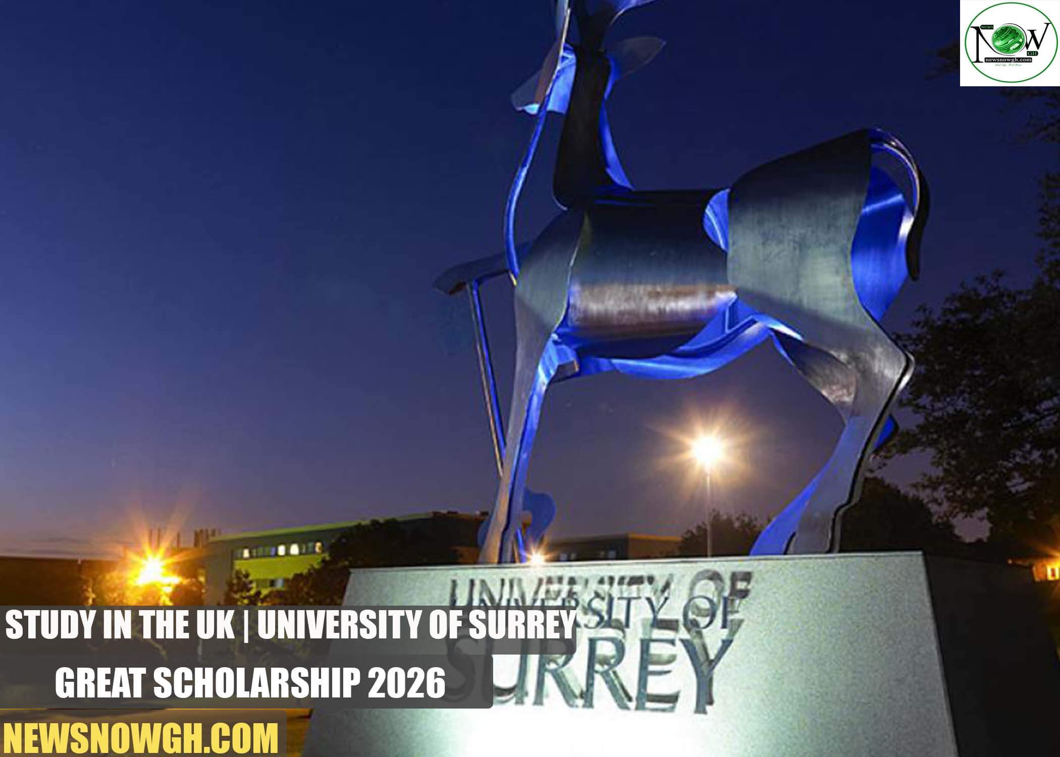 University of Surrey GREAT Scholarship