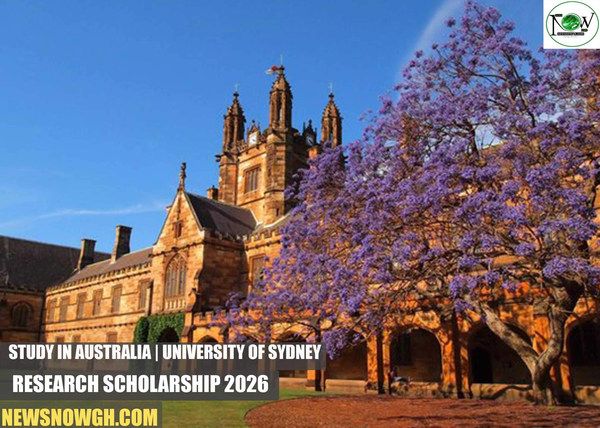 University of Sydney Research Scholarship