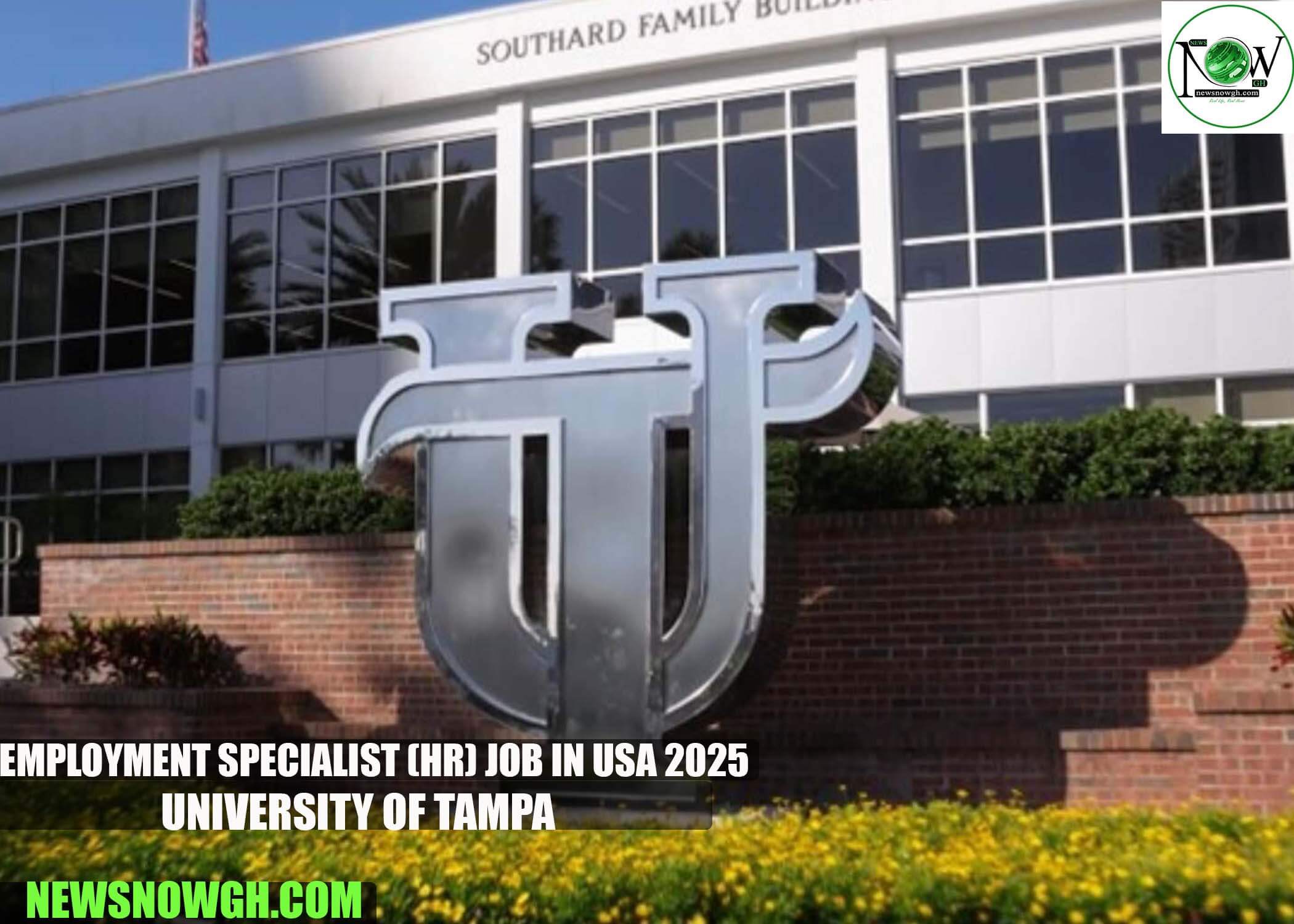 Employment Specialist (HR) Job in USA 2025 | University of Tampa