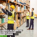 Warehouse Associates Jobs in Dubai 2025 with Visa Sponsorship | Urgent Hiring