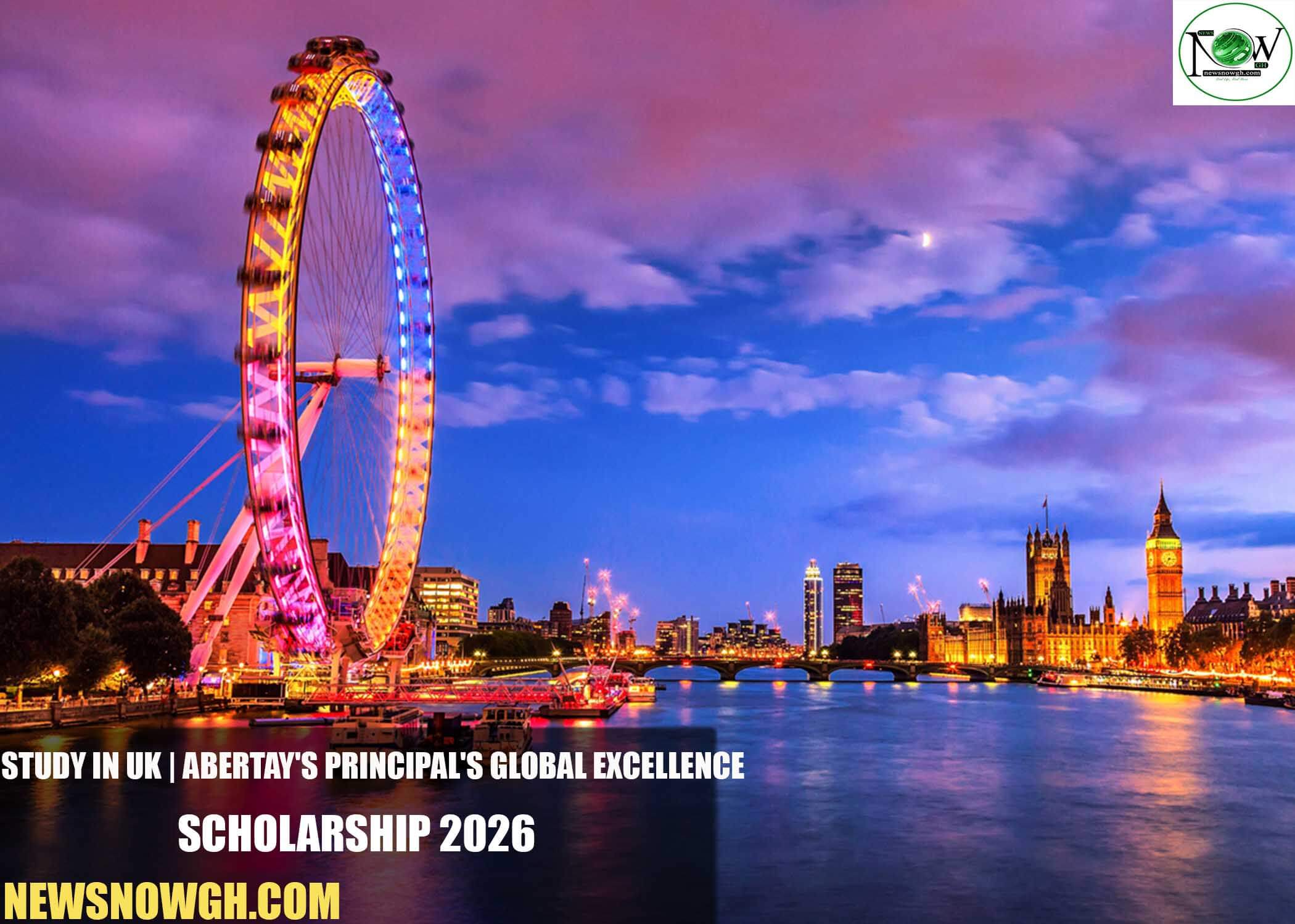 Abertay's Principal's Global Excellence Scholarship