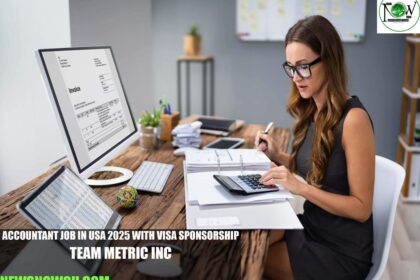 Accountant Job in USA 2025 with Visa Sponsorship | Team Metric Inc
