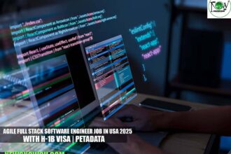 Agile Full Stack Software Engineer Job in USA 2025 with H-1B Visa | PETADATA
