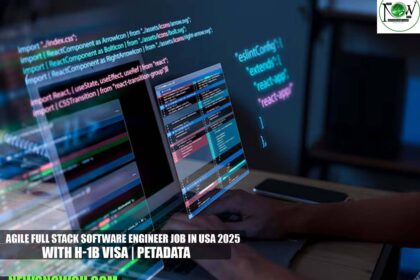 Agile Full Stack Software Engineer Job in USA 2025 with H-1B Visa | PETADATA