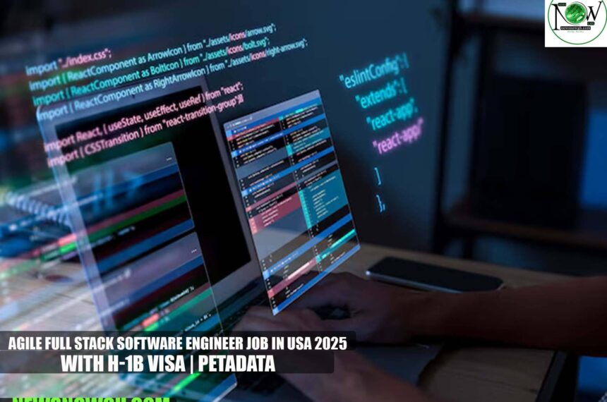 Agile Full Stack Software Engineer Job in USA 2025 with H-1B Visa | PETADATA