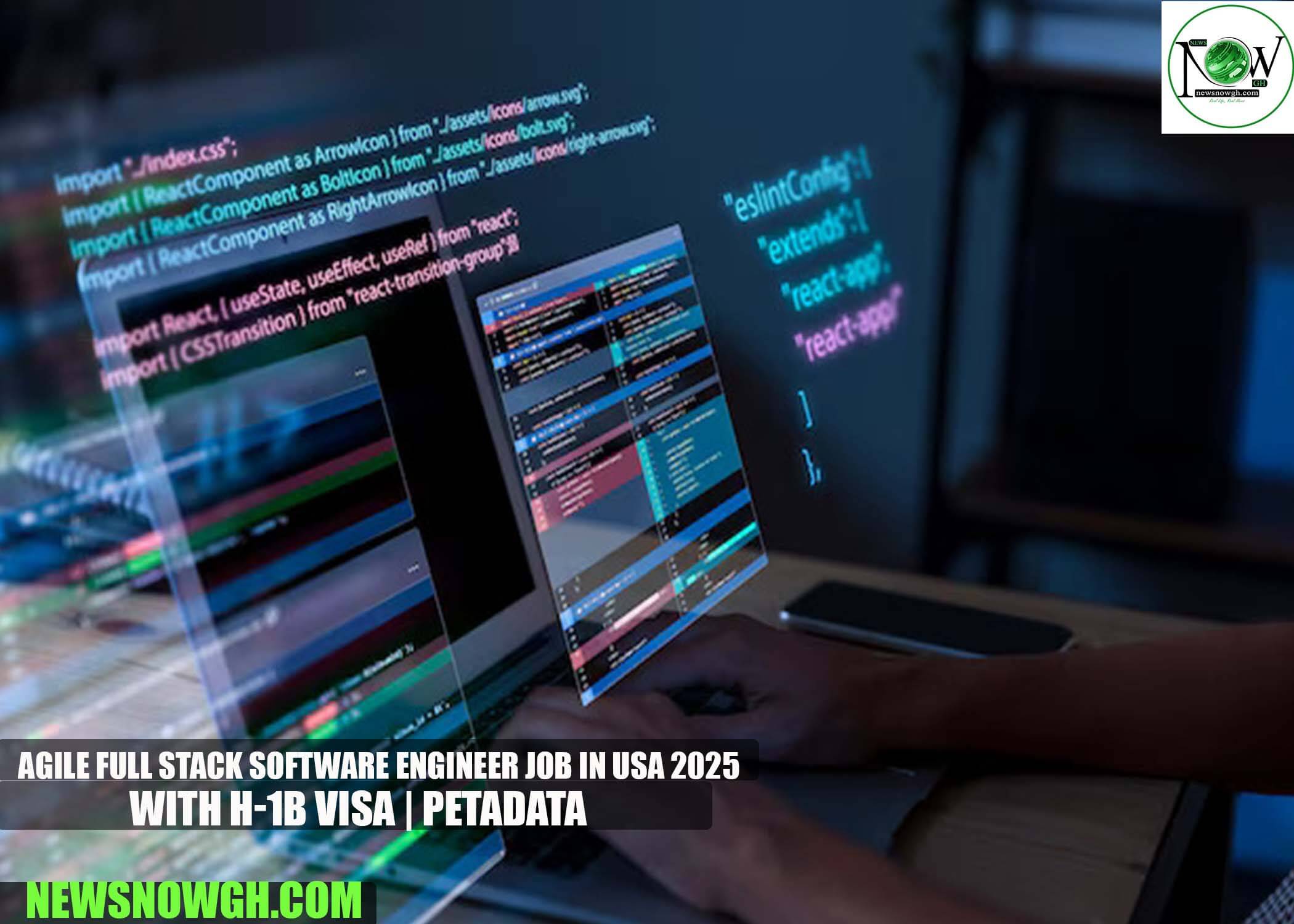 Agile Full Stack Software Engineer Job in USA 2025 with H-1B Visa | PETADATA