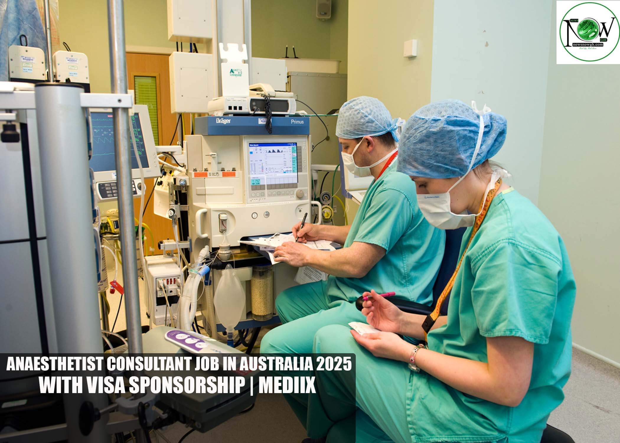 Anaesthetist Consultant Job in Australia 2025 with Visa Sponsorship | Mediix