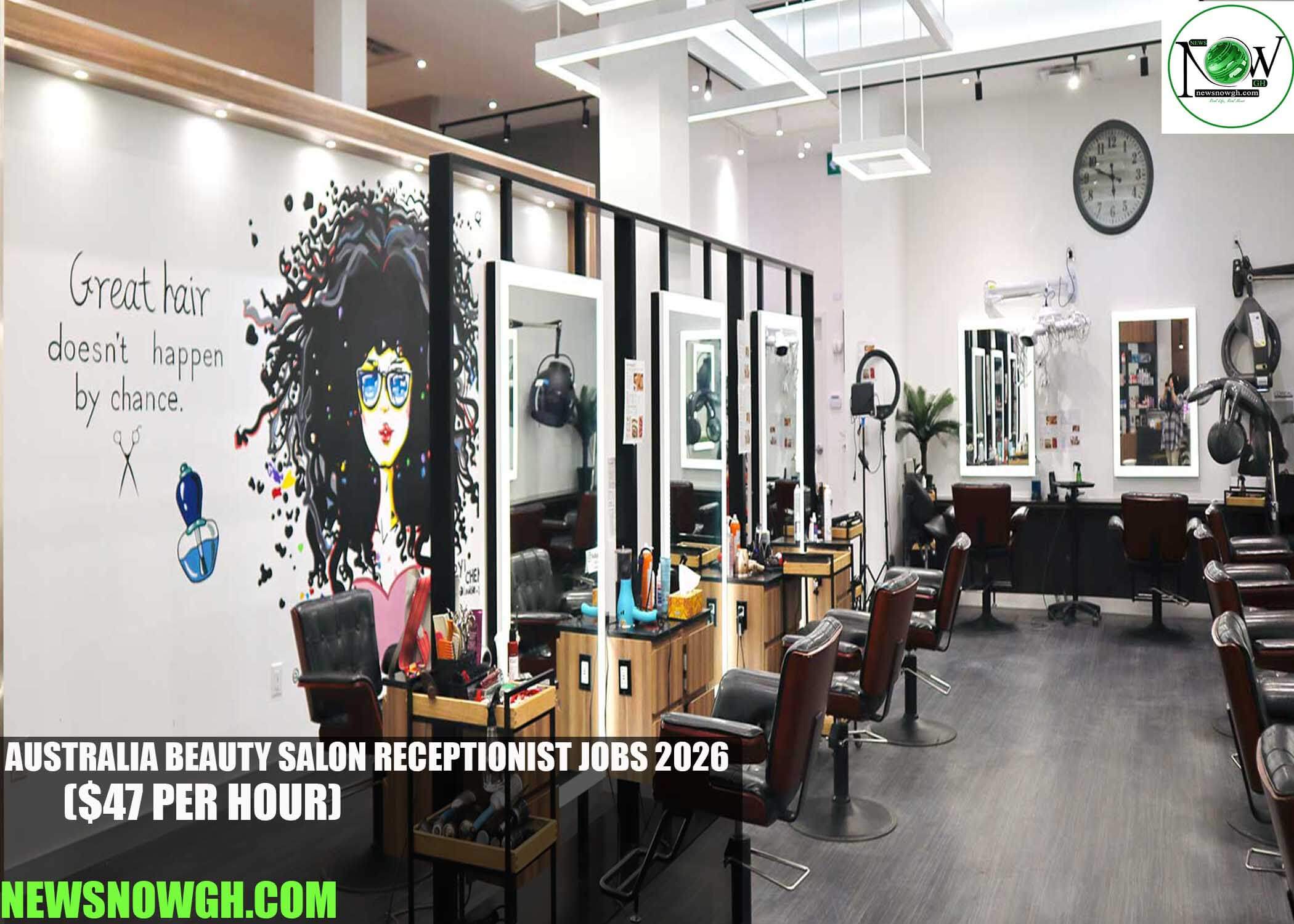 Australia Beauty Salon Receptionist Jobs 2026