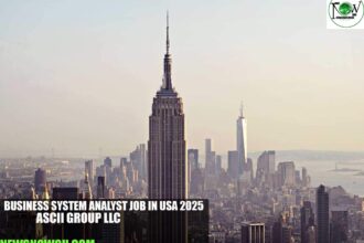 Business System Analyst Job in USA 2025 | ASCII Group LLC