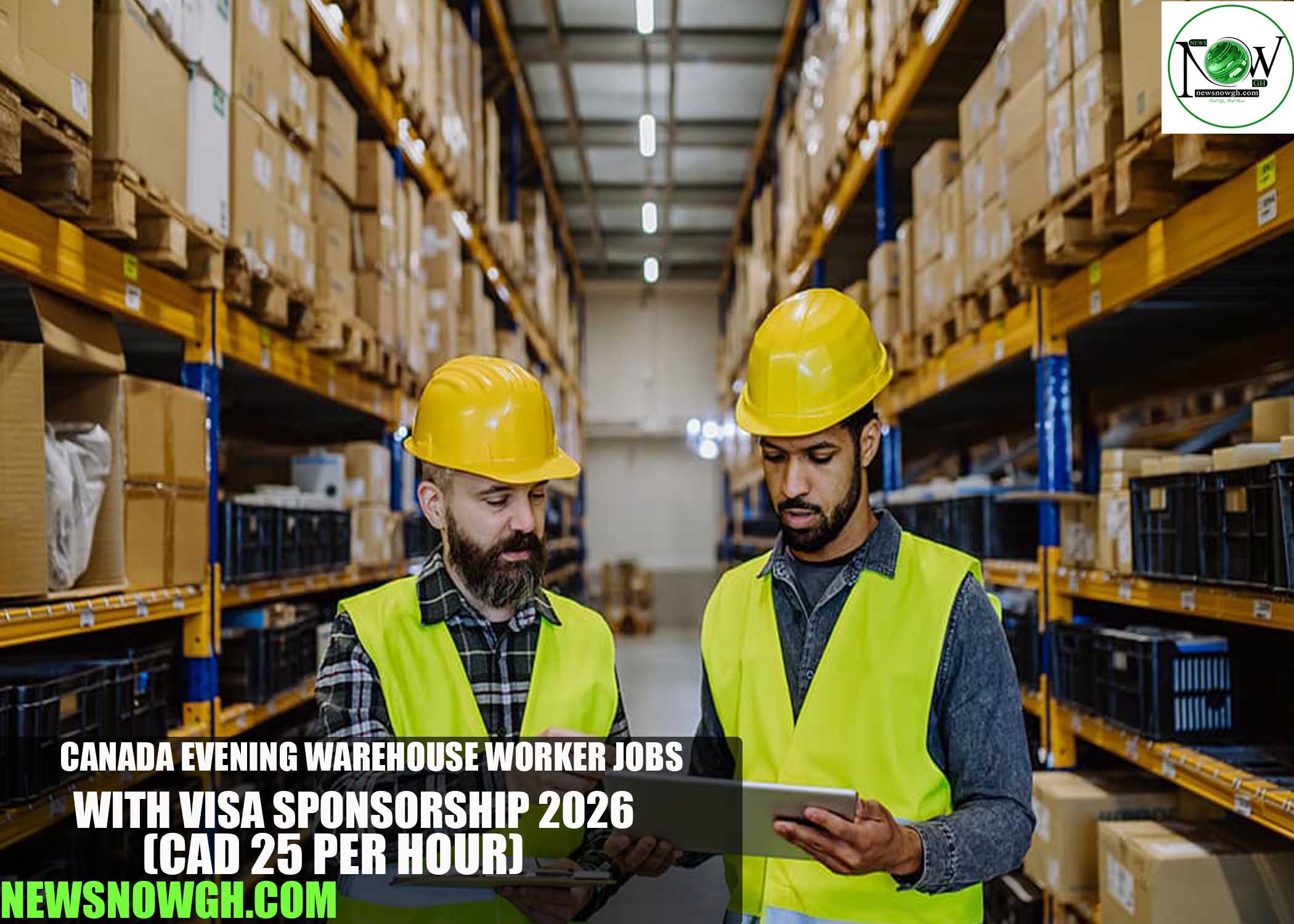 Canada Evening Warehouse Worker Jobs