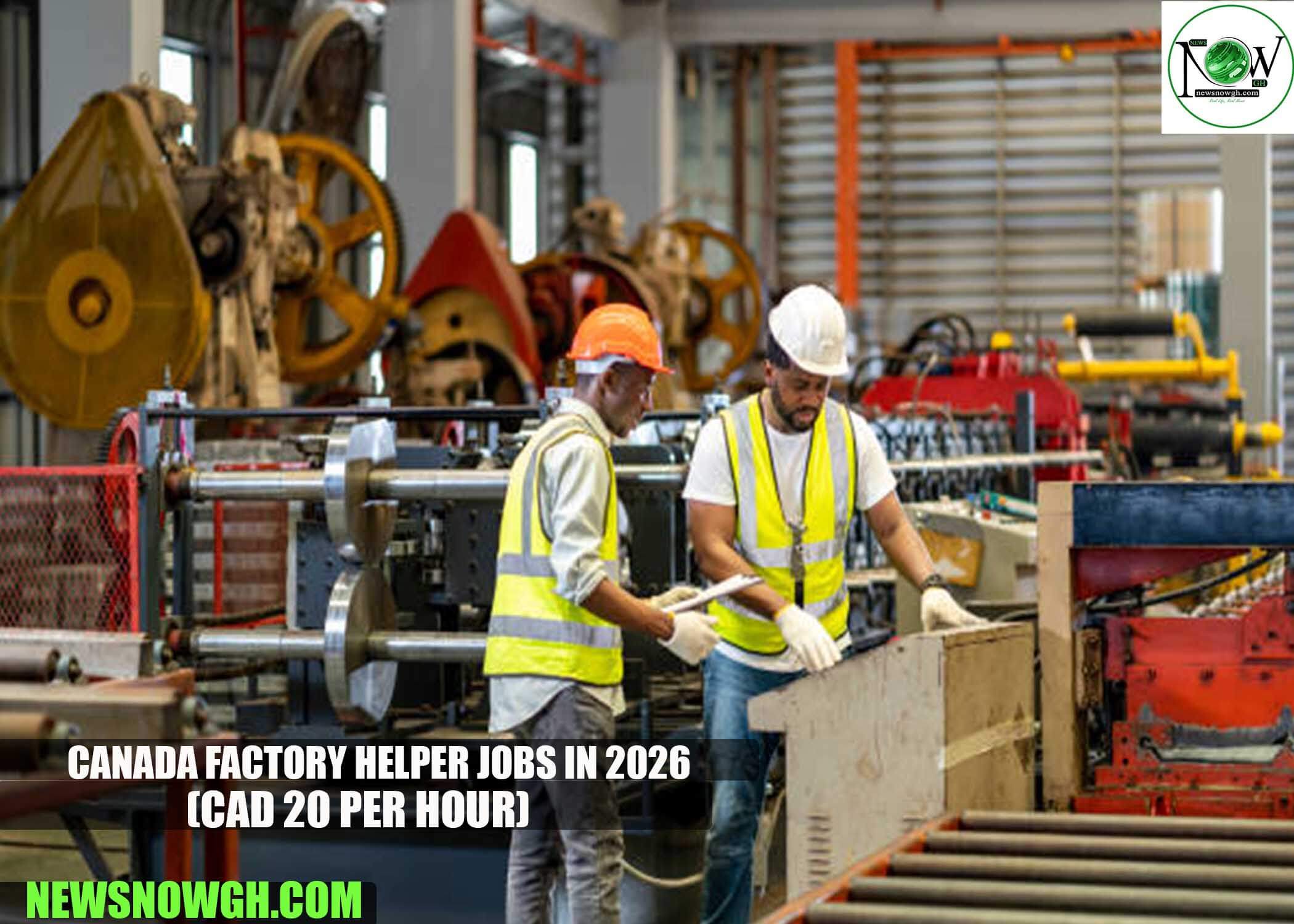 Canada Factory Helper Jobs in 2026