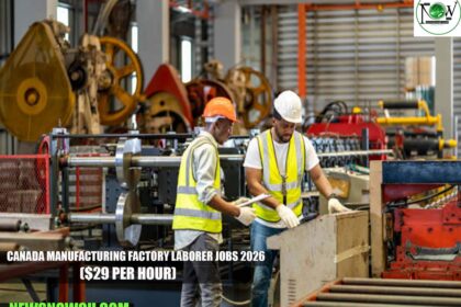 Canada Manufacturing Factory Laborer Jobs 2026