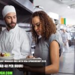 Canada Restaurant Manager Jobs With Visa Sponsorship 2026
