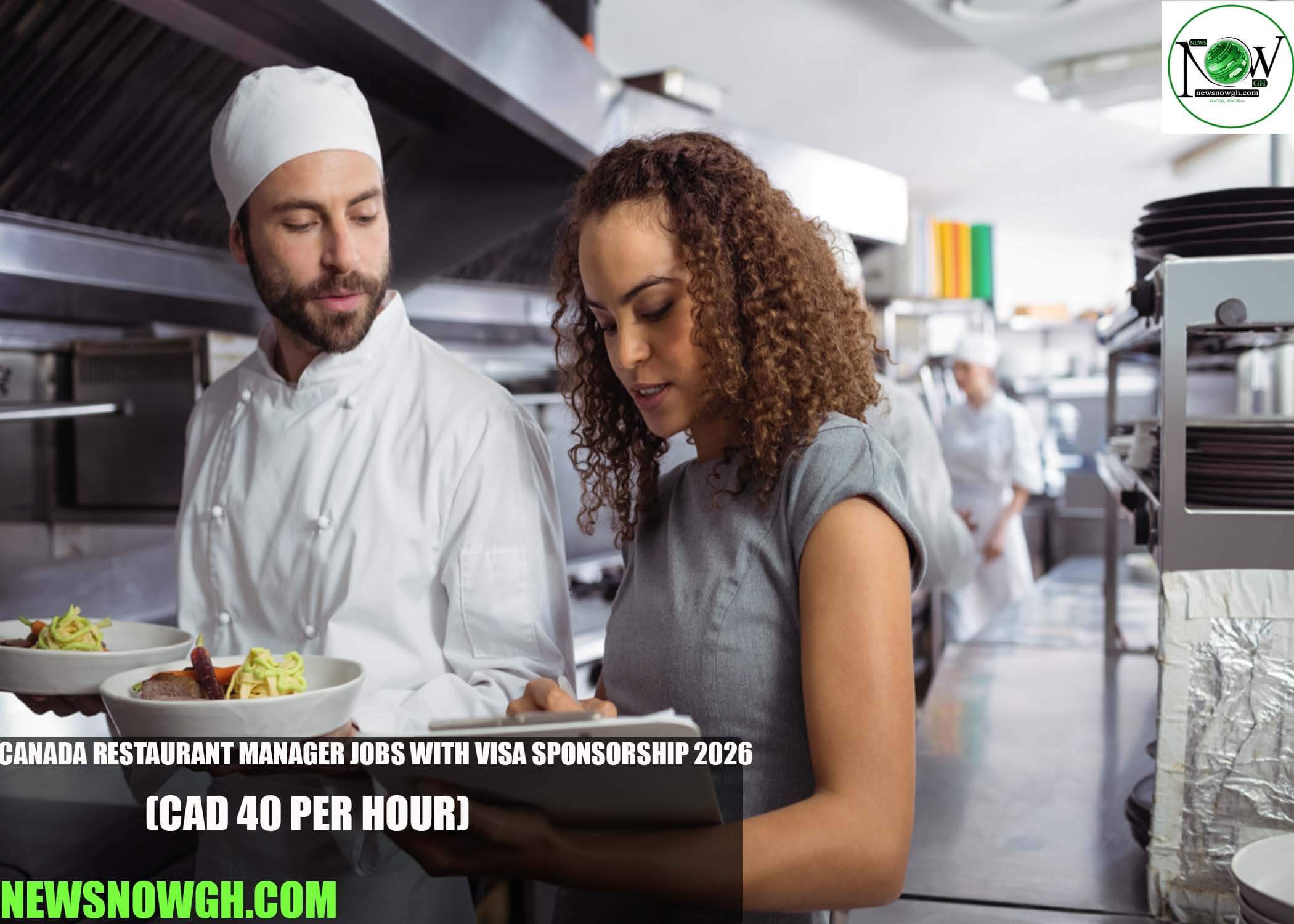 Canada Restaurant Manager Jobs With Visa Sponsorship 2026