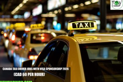 Canada Taxi Driver Jobs With Visa Sponsorship 2026