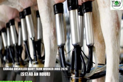 Canada Unskilled Dairy Farm Worker Jobs 2026