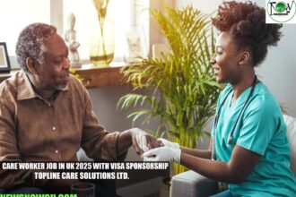Care Worker Job in UK 2025 with Visa Sponsorship | Topline Care Solutions Ltd.