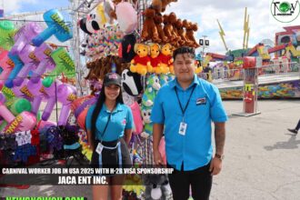 Carnival Worker Job in USA 2025 with H-2B Visa Sponsorship | JACA Ent Inc.