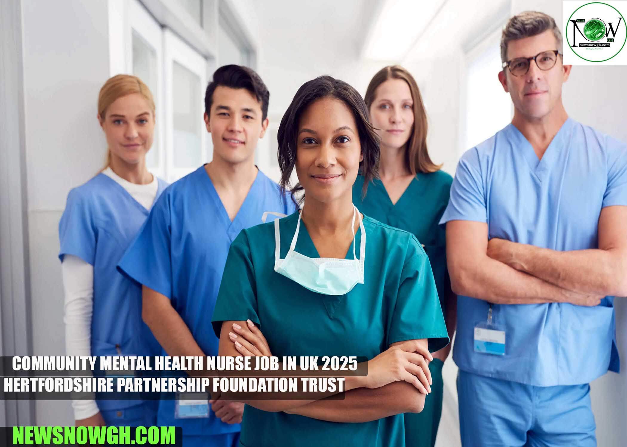 Community Mental Health Nurse Job in UK 2025 | Hertfordshire Partnership Foundation Trust