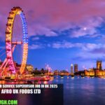 Customer Service Supervisor Job in UK 2025 | AFRO UK FOODS LTD