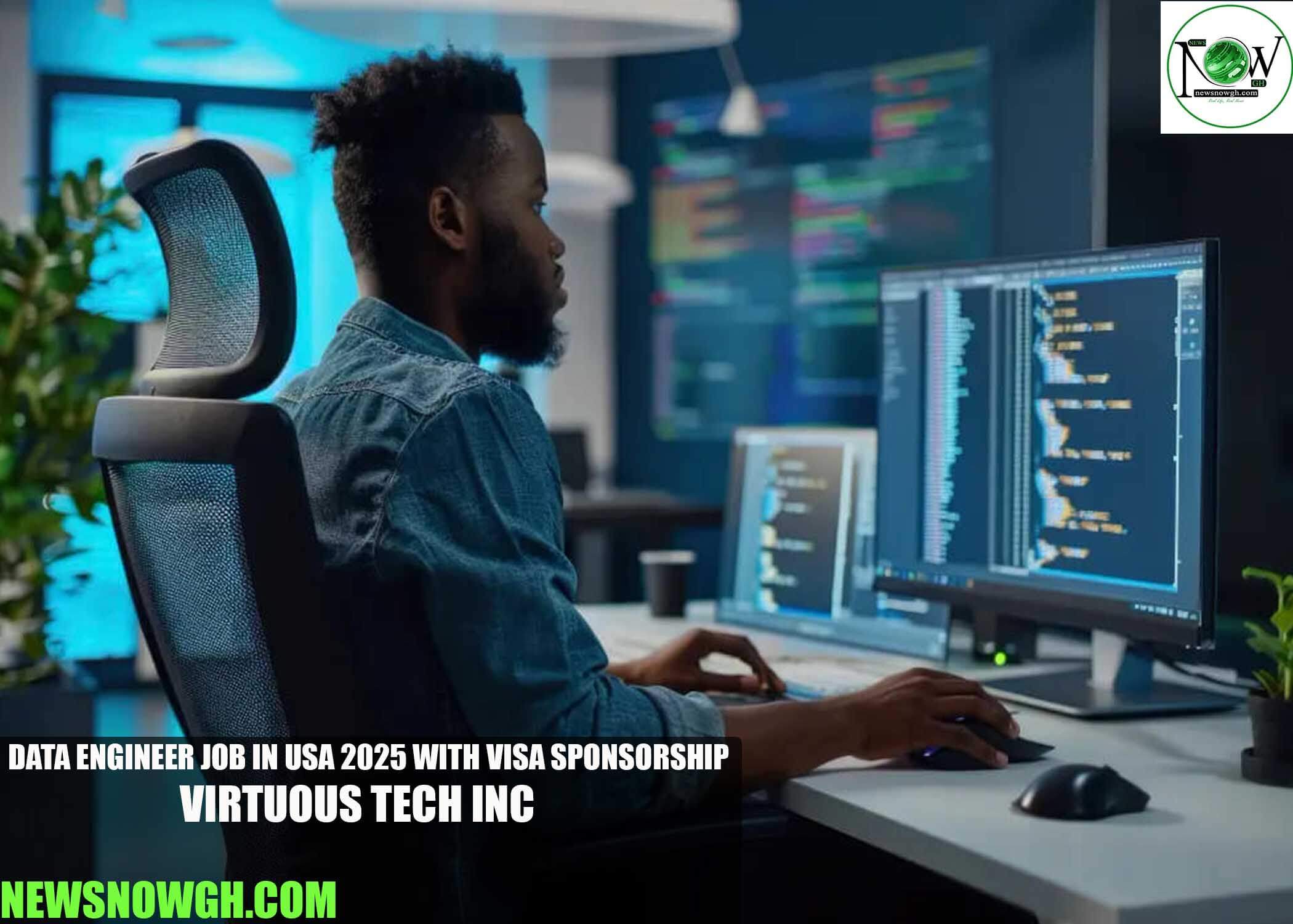 Data Engineer Job in USA 2025 with Visa Sponsorship | Virtuous Tech Inc