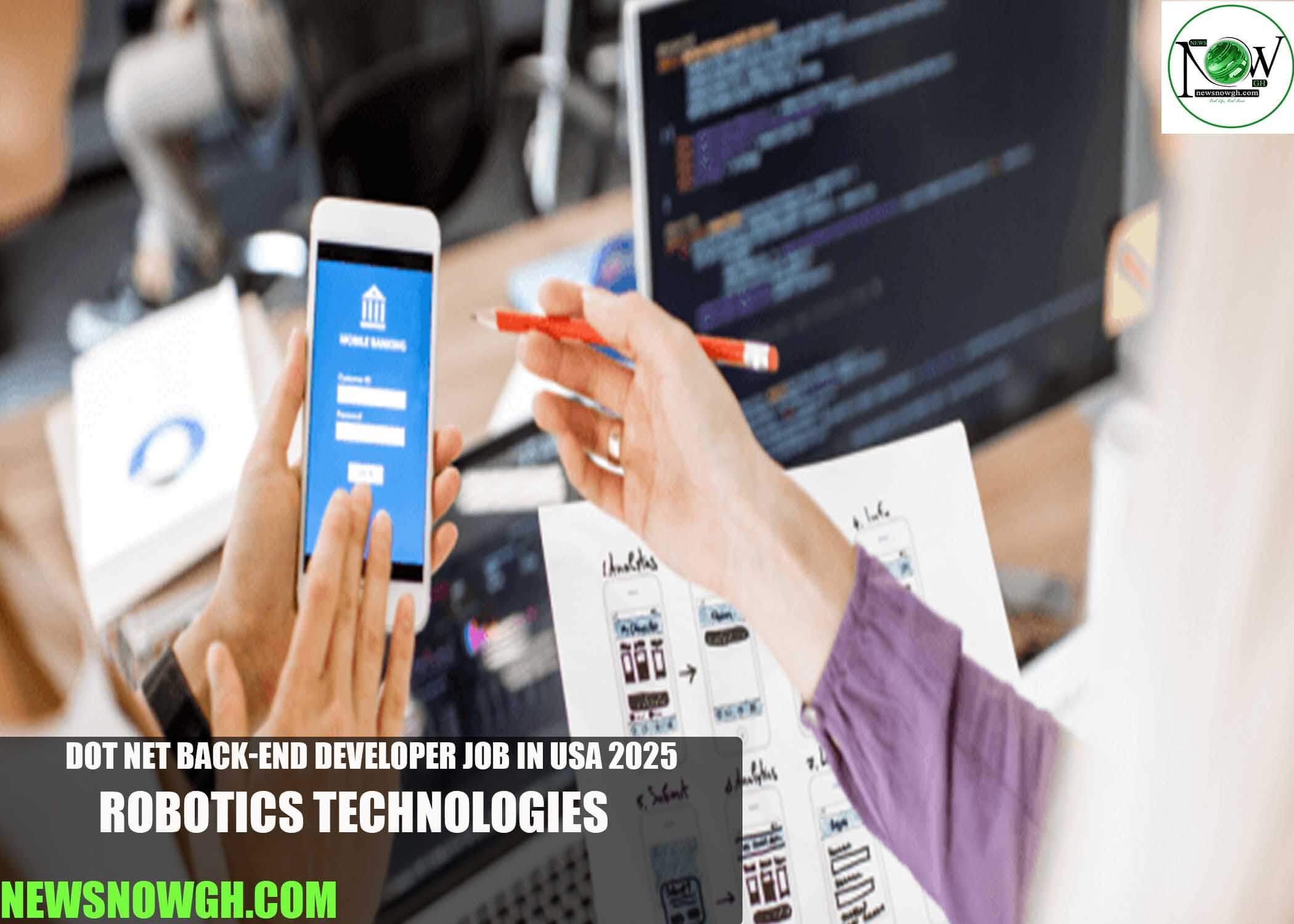 Dot Net Back-End Developer Job in USA 2025 | Robotics Technologies
