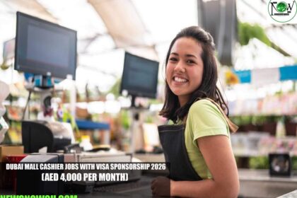 Dubai Mall Cashier Jobs with Visa Sponsorship 2026