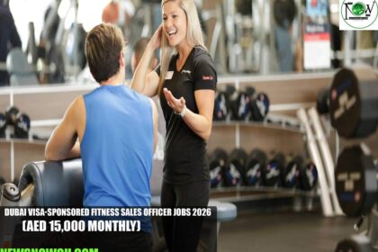 Dubai Visa-Sponsored Fitness Sales Officer Jobs 2026