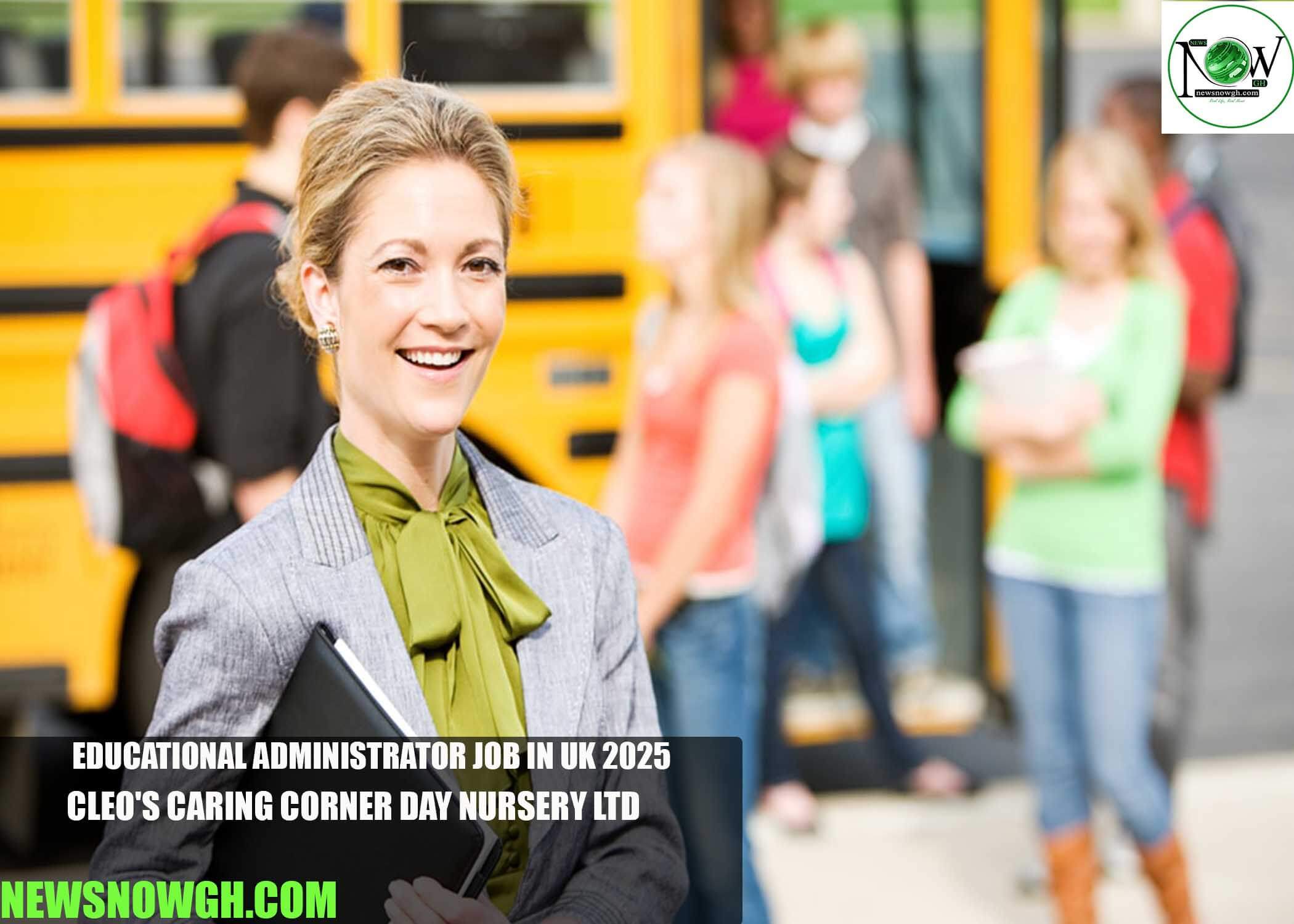 Educational Administrator Job in UK 2025 | Cleo's Caring Corner Day Nursery Ltd