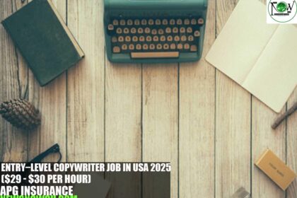Entry–Level Copywriter Job in USA 2025 | APG Insurance