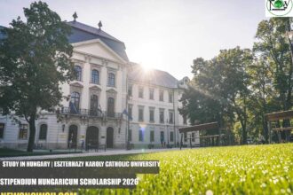 Eszterhazy Karoly Catholic University Stipendium Hungaricum Scholarship