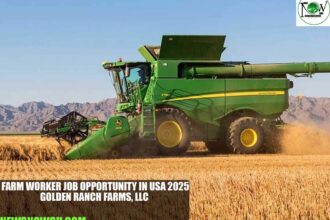Farm Worker Job Opportunity in USA 2025 | Golden Ranch Farms, LLC