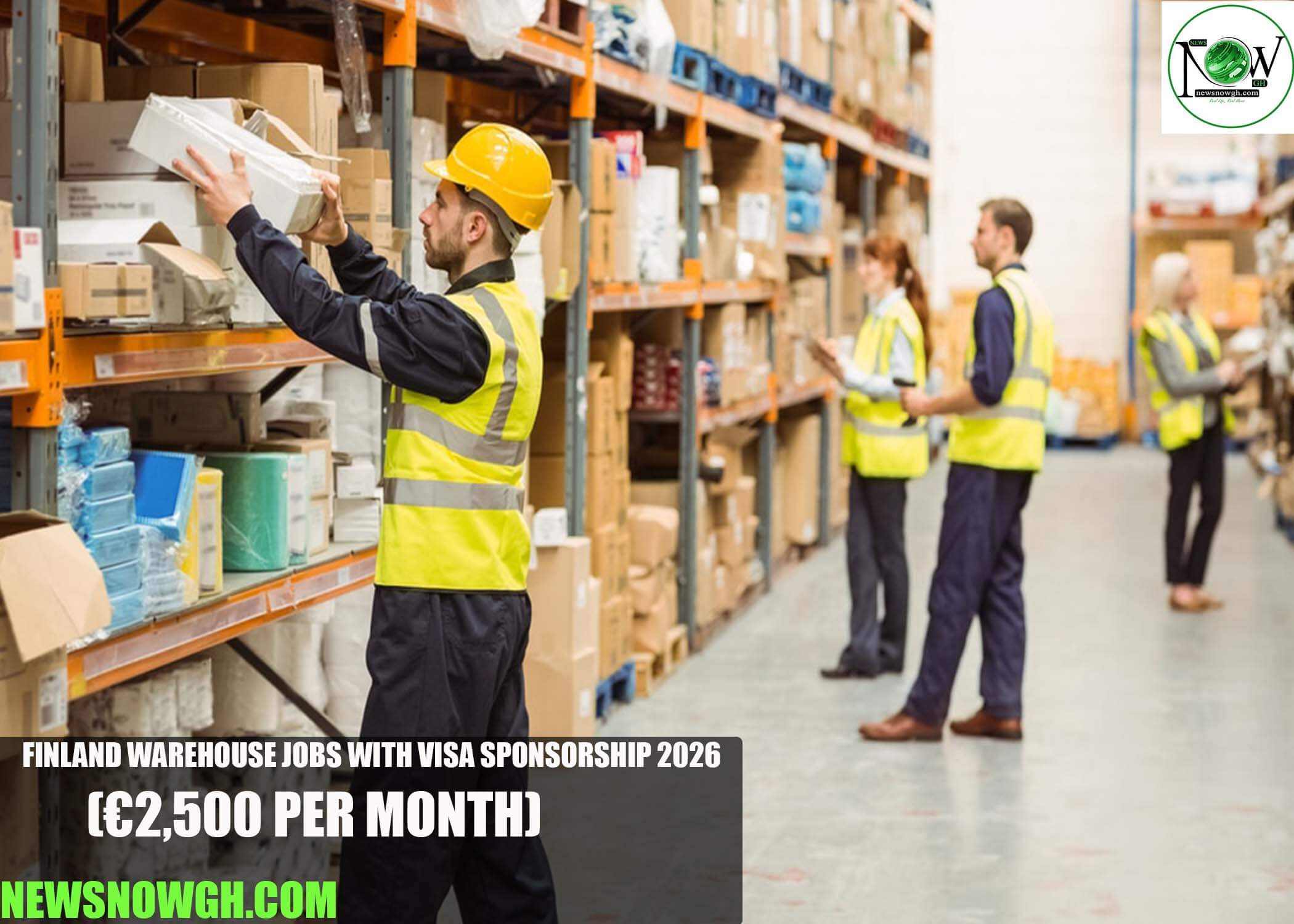 Finland Warehouse Jobs with Visa Sponsorship 2026