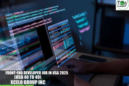 Front-End Developer Job in USA 2025 | Xcelo Group Inc