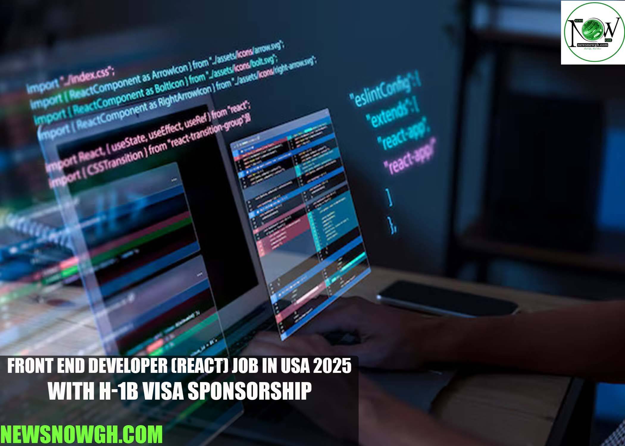 Front End Developer (React) Job in USA 2025 with H-1B Visa Sponsorship