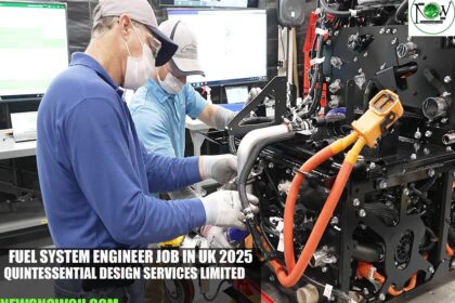 Fuel System Engineer Job in UK 2025 | Quintessential Design Services Limited