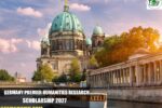 Germany Premier Humanities Research Scholarship