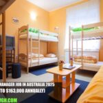Hostel Manager Job in Australia 2025