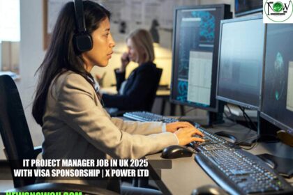 IT Project Manager Job in UK 2025 with Visa Sponsorship | x power Ltd